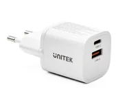 Ładowarki do telefonów - Unitek Ładowarka sieciowa 33W - USB-C, USB-A - miniaturka - grafika 1