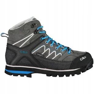 Buty trekkingowe damskie Cmp Moon Mid Wp szaro-niebieskie R. 39 - Buty trekkingowe damskie - miniaturka - grafika 1