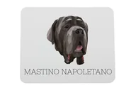 Podkładki pod mysz - Mastif neapolitański podkładka geometryczny Art-Dog - miniaturka - grafika 1