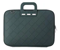 Torby na laptopy - Bombata Intrecciato 15-16” Turquoise E00874-11 - miniaturka - grafika 1