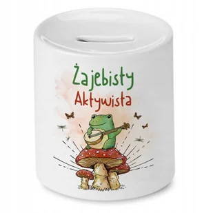 Skarbonka na Urodziny 65 65te 65-te na Prezent z Nadrukiem ze Zdjęciem + Opakowanie na prezent (wzór 01) - Skarbonki - miniaturka - grafika 1