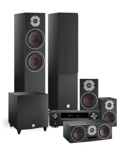 Kino domowe Denon AVR-X1800H + Dali Oberon 7 / 1 / Vokal / SUB C-8 D Light oak - Kino domowe - miniaturka - grafika 1