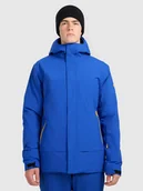 Kurtki męskie - 4F Kurtka narciarska membrana 8000 męska - niebieska XXL - miniaturka - grafika 1