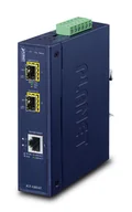 Konwertery sieciowe i transceivery - Planet IGT-1205AT Konwerter przemys. -40oC GEth> SFP - miniaturka - grafika 1