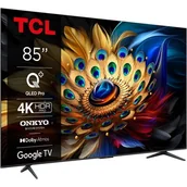 Telewizory - TCL 85C655 85" QLED Pro 4K Google TV - miniaturka - grafika 1