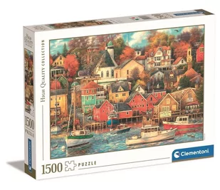 Clementoni Puzzle 1500 HQ Good Times Harbor - - Puzzle - miniaturka - grafika 2