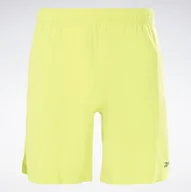 Spodenki męskie - REEBOK - SPODENKI DRESOWE MĘSKIE - AUSTIN SHORT - SOLID GS6623 ŻÓŁTE - miniaturka - grafika 1