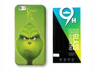 Kable USB - ZESTAW ETUI CASE DO IPHONE 14 PRO Z NADRUK.GRINCH SWIĘTA WZORY WYBÓR+SZKŁO - miniaturka - grafika 1