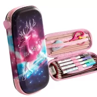 Piórniki - PIÓRNIK SZKOLNY SZASZETKA USZTYWNIANY TUBA GALAXY [DG-PR-ROZ-3] - miniaturka - grafika 1