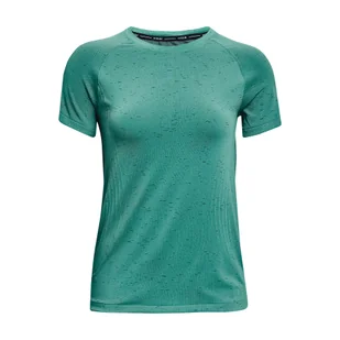 Koszulka damska Under Armour  Seamless Run SS-GRN XL - Koszulki i topy damskie - miniaturka - grafika 1