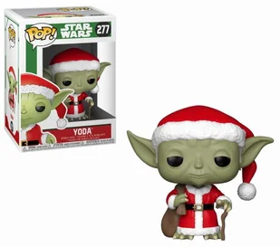 Funko Pop Figurka Pop 277 Santa Yoda Star Wars Holiday 129538 - Figurki kolekcjonerskie - miniaturka - grafika 1