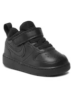 Buty dla dziewczynek - Nike Buty Court Borough Low 2 (Tdv) BQ5453 001 Czarny - miniaturka - grafika 1