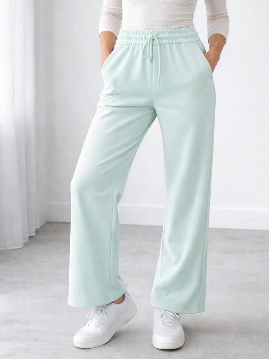 Spodnie dresowe S niebieski jasny