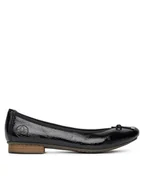 Baleriny - Rieker Baleriny 51950-00 Czarny - miniaturka - grafika 1