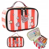 Kosmetyczki, organizery i kuferki - Kosmetyczka Organizer Przybornik Kuferek Torebka Na Kosmetyki Do Makijażu - miniaturka - grafika 1