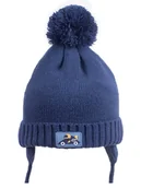 Czapki damskie - Czapka zimowa chłopięca wyścigówka wiązana 38-40 YOCLUB - miniaturka - grafika 1