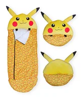 Śpiworki dla dzieci - Śpiworek dziecięcy Pokemon Halantex sleeping bag śpiwór dla dziecka Pikachu - miniaturka - grafika 1