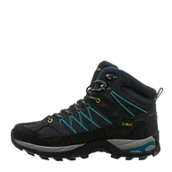 Buty trekkingowe męskie - Buty turystyczne męskie CMP RIGEL MID ANTRACITE-DEEP LAKE Rozmiar: 46 - miniaturka - grafika 1