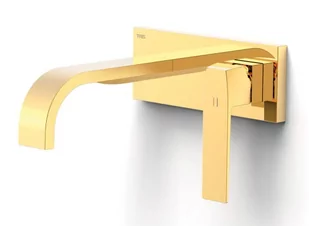 Bateria umywalkowa TRES Slim Exclusive 24-K Złoto 20230013OR - Baterie podtynkowe - miniaturka - grafika 1