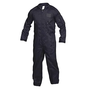 TRU-SPEC Męski kombinezon lotniczy 27-P Basic Navy, 2XL Długi - Odzież taktyczna i umundurowanie - miniaturka - grafika 1