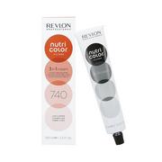 Farby do włosów i szampony koloryzujące - Revlon PROFESSIONAL Nutri Color Filters 740, tubka 100 ml 7258708740 - miniaturka - grafika 1