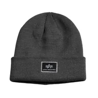 Czapki damskie - Alpha Industries X-Fit Beanie, czapka unisex 168905-04 - miniaturka - grafika 1
