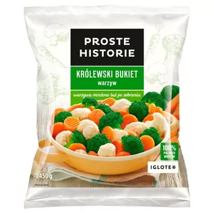 Proste Historie Królewski bukiet warzyw 450 g - Mrożonki warzywne i owocowe - miniaturka - grafika 1