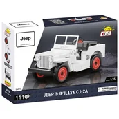 Klocki - Klocki plastikowe COBI Youngtimer Collection Jeep Willy's CJ-2a COBI-24518 - miniaturka - grafika 1