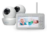 Elektroniczne nianie i monitory oddechu - BabySense HD S2 - elektroniczna niania z 2 kamerami i monitorem 5" Limited Edition - miniaturka - grafika 1