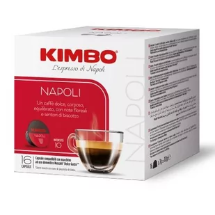 Kimbo Kapsułki do Dolce Gusto zamienniki Napoli 16 kapsułek - Kawa w kapsułkach i saszetkach - miniaturka - grafika 1