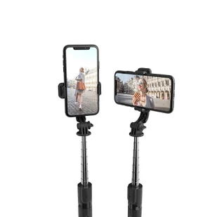 TECH-PROTECT L02S WIRELESS SELFIE STICK TRIPOD BLACK - Selfie stick - miniaturka - grafika 6
