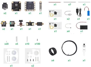 CyberBrick Beginner Hardware Kit - ZK004 - zestaw do budowy i programowania zdalnie sterowanych modeli - Bambu Lab} - Modele do sklejania - miniaturka - grafika 1