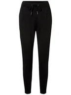 Spodnie damskie - Vero Moda Spodnie "VMEVA" w kolorze czarnym - miniaturka - grafika 1