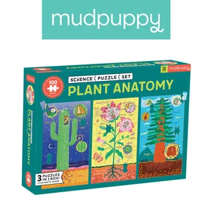 Puzzle edukacyjne 3w1 Anatomia roślin 6+ Mudpuppy - Puzzle - miniaturka - grafika 1