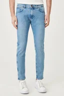 Spodnie męskie - Wrangler Bryson Męskie Spodnie Jeansowe Green Steel W14Xjx31Z-W36 L32 - miniaturka - grafika 1