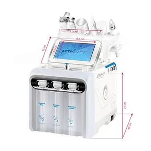 Urządzenie Oczyszczanie Wodorowe Hydrogen H2+ 6w1 + Zestaw Płynów Syis Hydro - Frezarki do paznokci - miniaturka - grafika 3