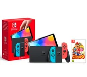 Konsole Nintendo - Nintendo Switch OLED Czerwono-niebieski + Super Mario RPG - miniaturka - grafika 1