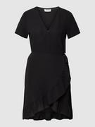 Sukienki - Sukienka mini ze wzorem na całej powierzchni model ‘LARA BIANCA’ - miniaturka - grafika 1