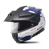 Kaski motocyklowe - Kask Szczękowy Schuberth E2 NiebieskiM - miniaturka - grafika 1