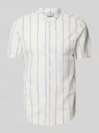 Koszule męskie - Koszula casualowa o kroju slim fit ze stójką - miniaturka - grafika 1