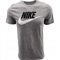 Koszulki męskie - Koszulka męska Nike Sportswear T-shirt szary DX1985-063 r. S - miniaturka - grafika 1
