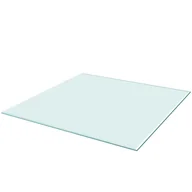 Blaty meblowe i parapety okienne - Blat stołu szklany kwadratowy 800x800 mm - miniaturka - grafika 1