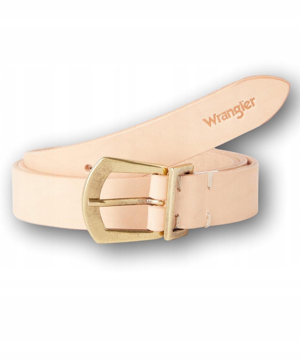 Pasek Wrangler EASY DAYS BELT 112332913 W0K7U1C28 Nude 85