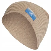 Czapki damskie - Czapka adidas ESS Beanie II3522 beżowy OSFY - miniaturka - grafika 1