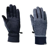 Rękawiczki sportowe męskie - Rękawice polarowe JACK WOLFSKIN ACTIVE TONGARI GLOVE 1909941-1010 – Szary - miniaturka - grafika 1