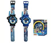 Zabawki interaktywne dla dzieci - Zegarek Walkie Talkie 2Szt. Sonic 200M Kompas - miniaturka - grafika 1
