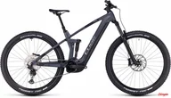 Rowery elektryczne - Rower elektryczny Cube Stereo Hybrid 140 HPC Race 750 27,5 grey´n´chrome 2023 - miniaturka - grafika 1