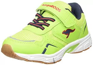 KangaROOS Unisex K-NI Lucky Ev dziecięce buty sportowe, Lime Dk Navy, 38 EU - Buty dla dziewczynek - miniaturka - grafika 1
