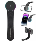 Pozostałe akcesoria do telefonów - Uchwyt Samochodowy Łamany Ładowarka Indukcja 15W Magsafe - miniaturka - grafika 1