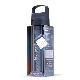 LifeStraw Go 2.0 Niebieska butelka filtrująca 0,65L Aegean Sea - Butelki filtrujące - miniaturka - grafika 3